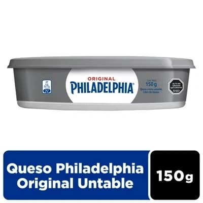 Queso Crema Untable Philadelphia Untable 150 G