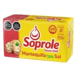 Mantequilla Soprole 250 G