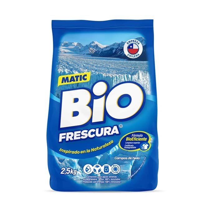 Detergente Polvo Campo De Hielo Biofrescura 800 G