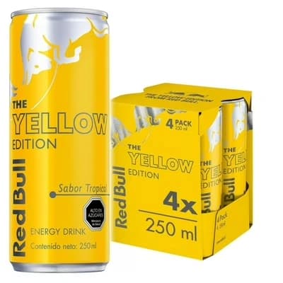 Bebida Energetica Red Bull Yellow Lata 250 Ml