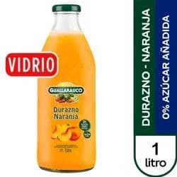 Jugo Guallarauco Naranja Desechable 1 L
