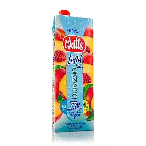Jugo Watts Durazno Light Desechable 1.5 L