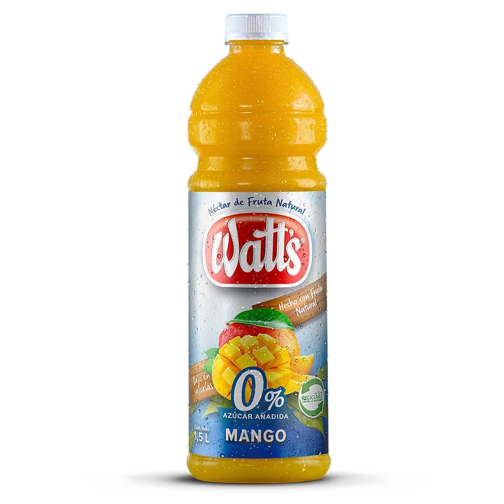 Jugo Watts Mango Light Desechable 1.5 L