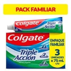 Pasta Dental Colgate Triple Accion 50 G