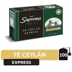 Te Supremo Ceylan Premium 50 Bolsitas 100 G