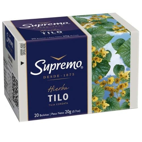Te Supremo Hierbas Surtidas 20 Bolsitas 24.4 G