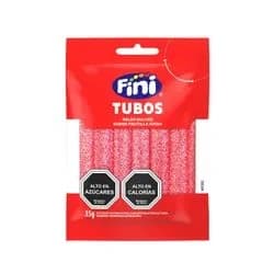 Caramelo Tubos Frutilla 80 G