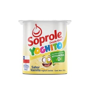Yogurt Yoghito Vainilla 120Gr Soprole