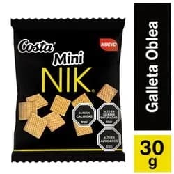 Galleta Mini Nik 30 G
