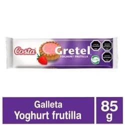 Galleta Gretel Frutilla 85 G Costa