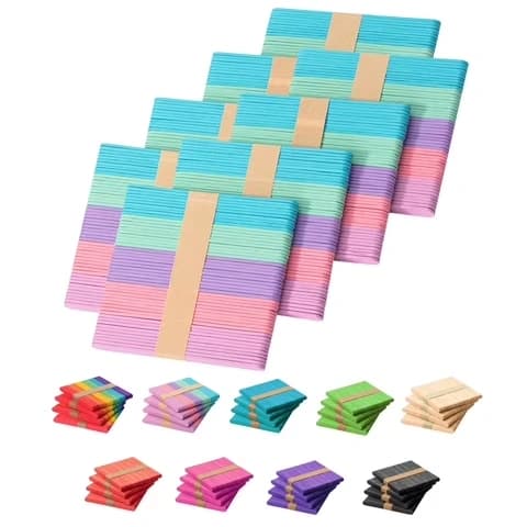 Palitos De Helados De Colores
