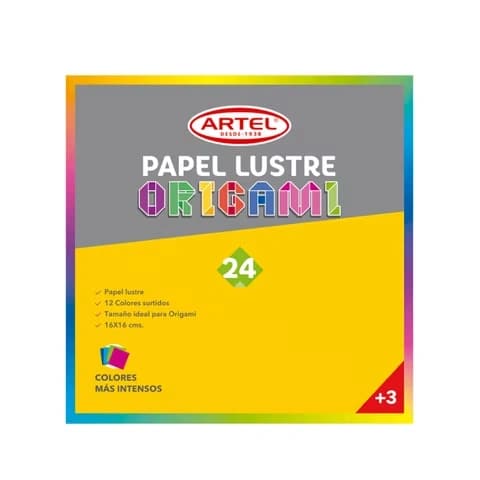 Papel Lustre 16X16 Cm Art And Craft