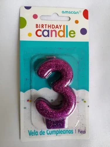 Vela Cumpleanos 3