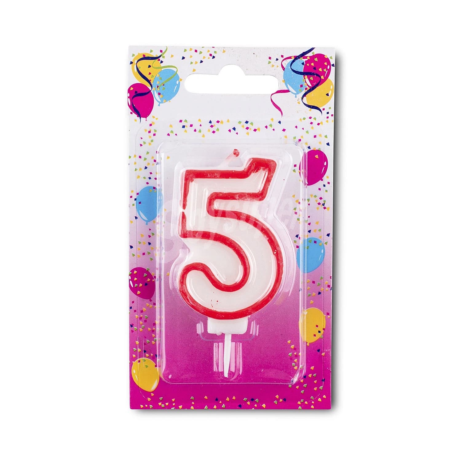 Vela Cumpleanos 5