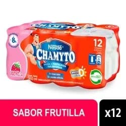 Yogurt Chamyto Frutilla 12Un Nestle