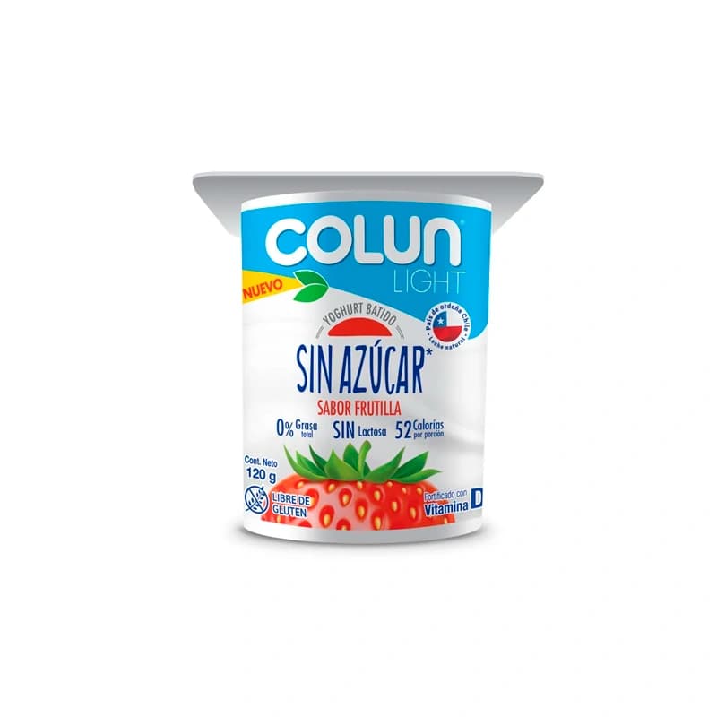 Yogurt S-Azuc Frutilla 120 G Colun