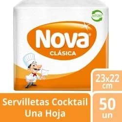 Servilleta Nova Clasica 1 Rollo 60 Hojas