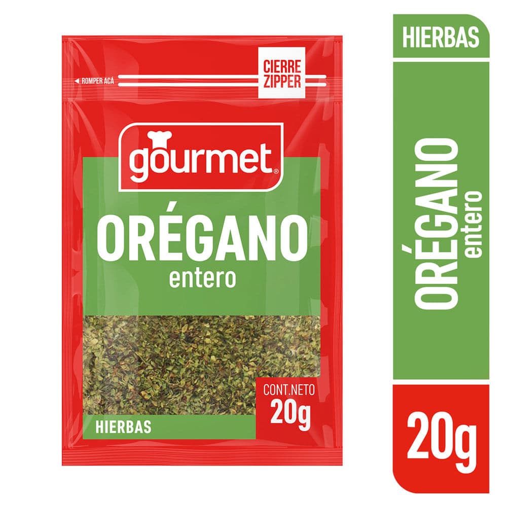 Oregano Entero Gourmet 20 G