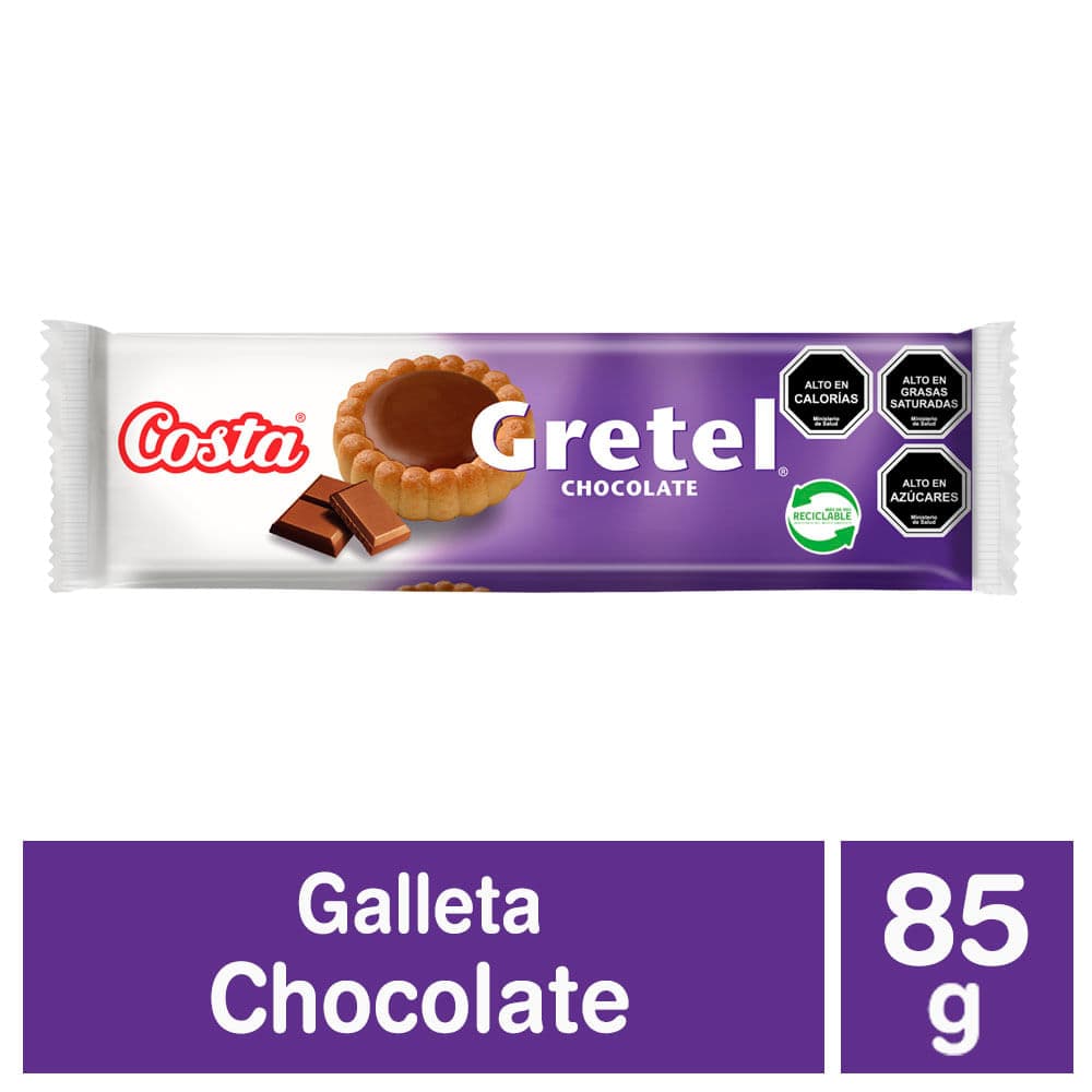 Galleta Gretel Costa Chocolate 85 G