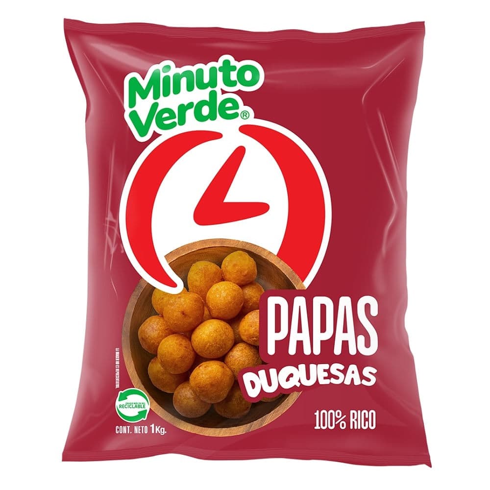 Papa Duquesa Minuto Verde 1 Kg