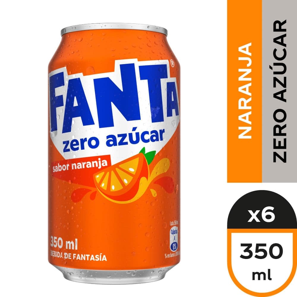Bebida Fanta Lata 350 Ml