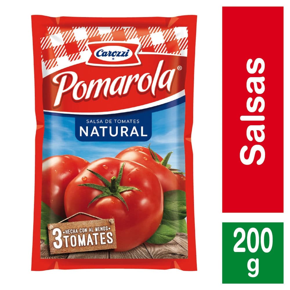 Salsa De Tomate Salsa Pomarola 200 G
