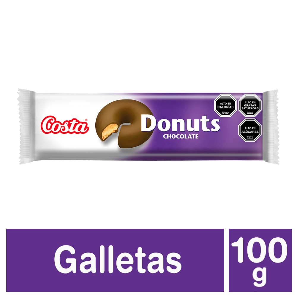 Galleta Donuts Costa Chocolate Leche 100 G