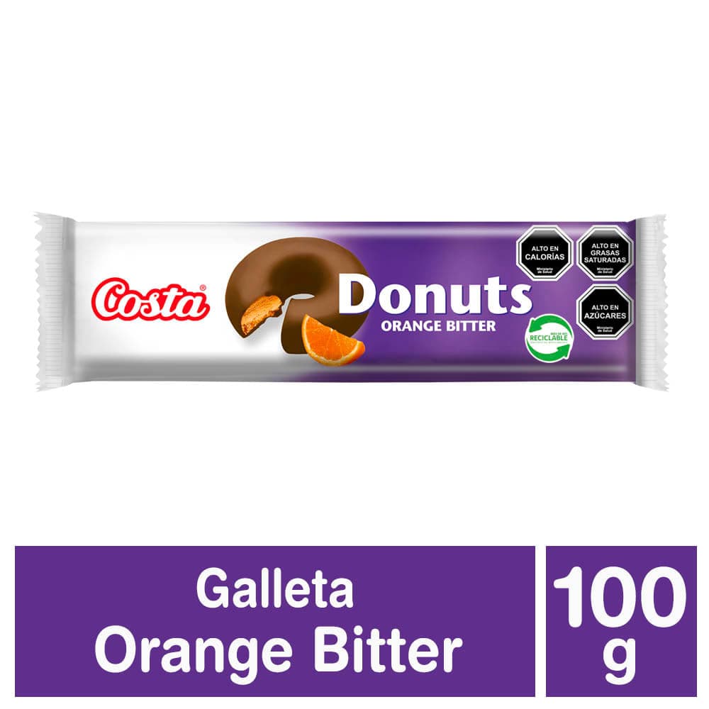 Galleta Donuts Costa Orange Bitter 100 G
