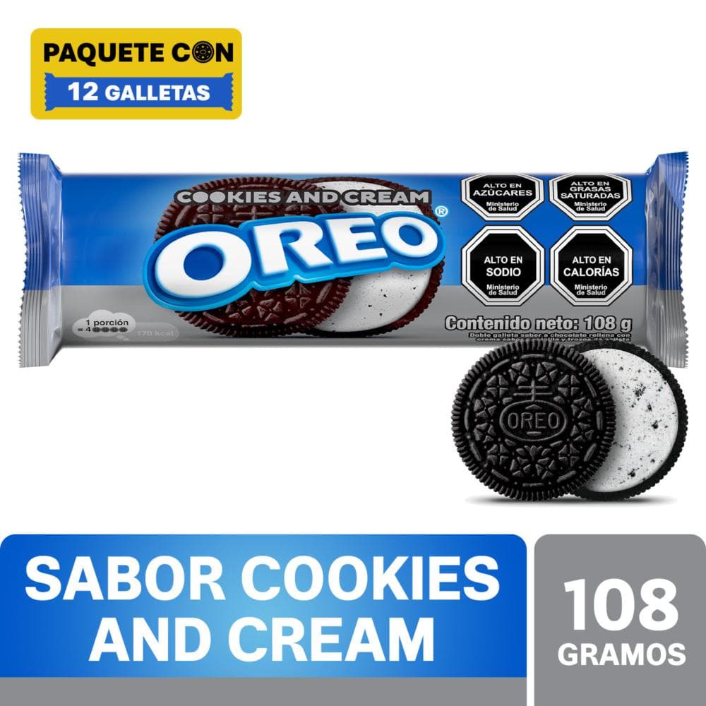 Galleta Oreo Cookies And Cream 108 G