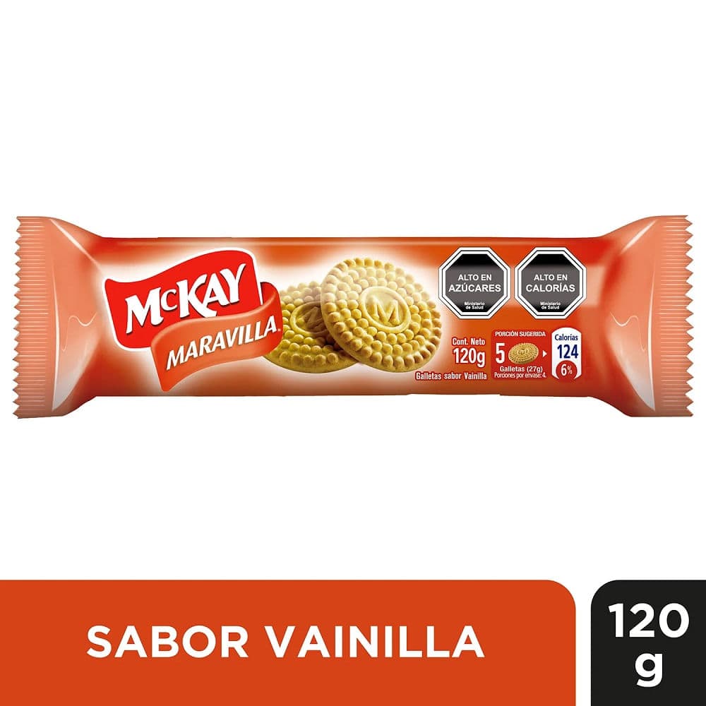 Galleta Maravilla Mckay 120 G