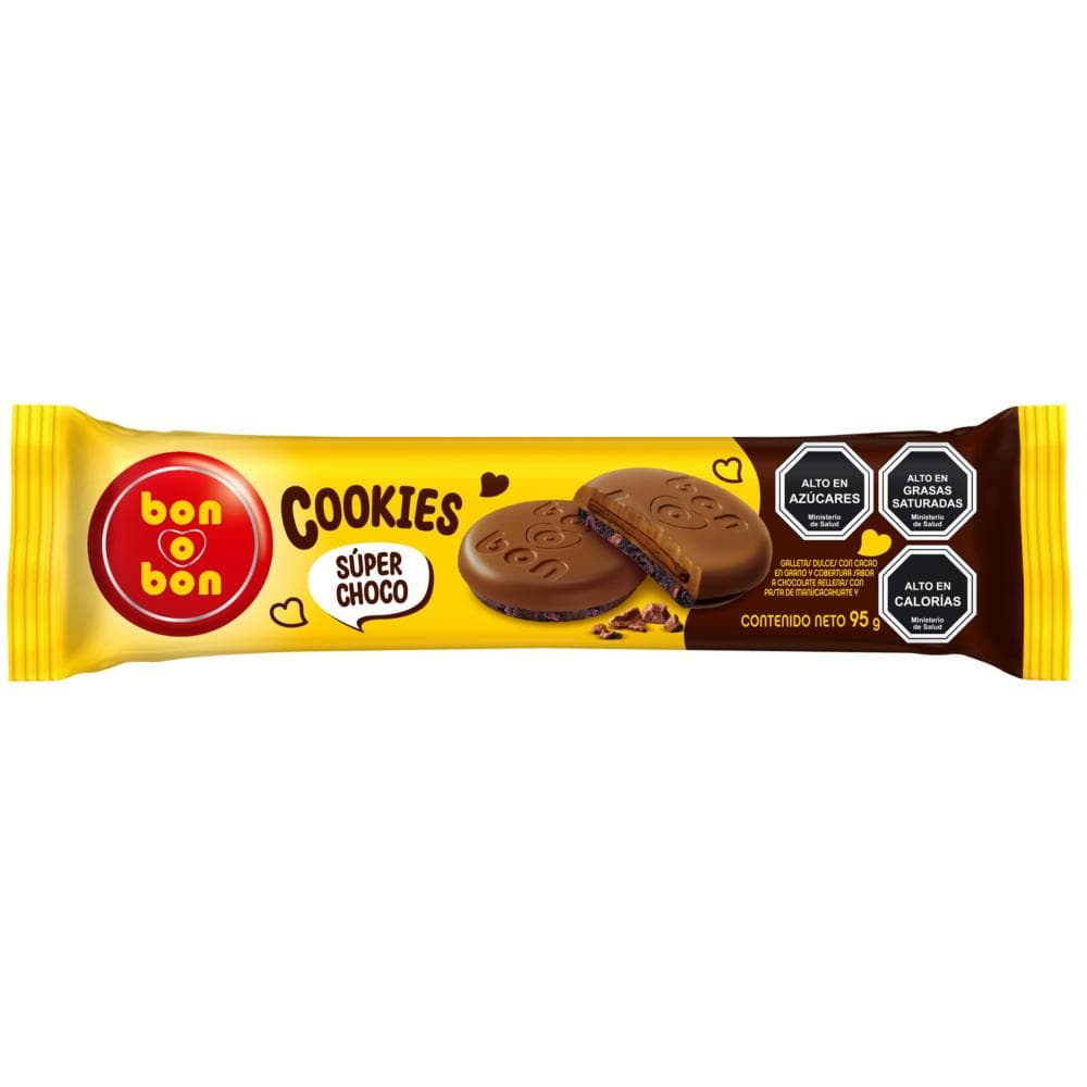 Galleta Bon O Bon Cookies Original 95 G