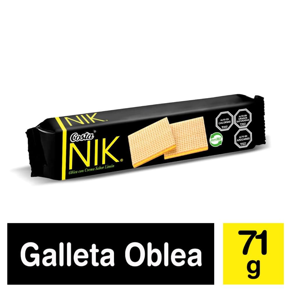 Galleta Nik Costa Limon 71 G