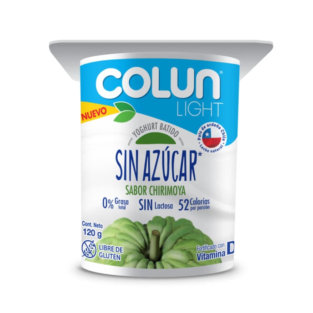 Yogurt S-Azuc Colun Chirimoya 120 G