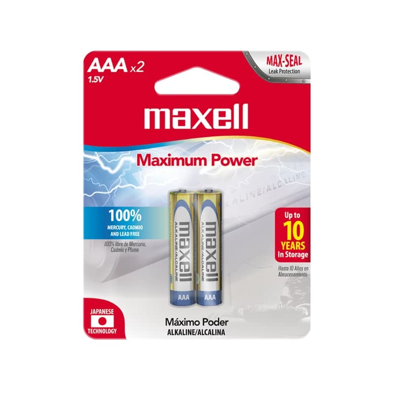 Pila Maxell Aaa Alcalina Maxell