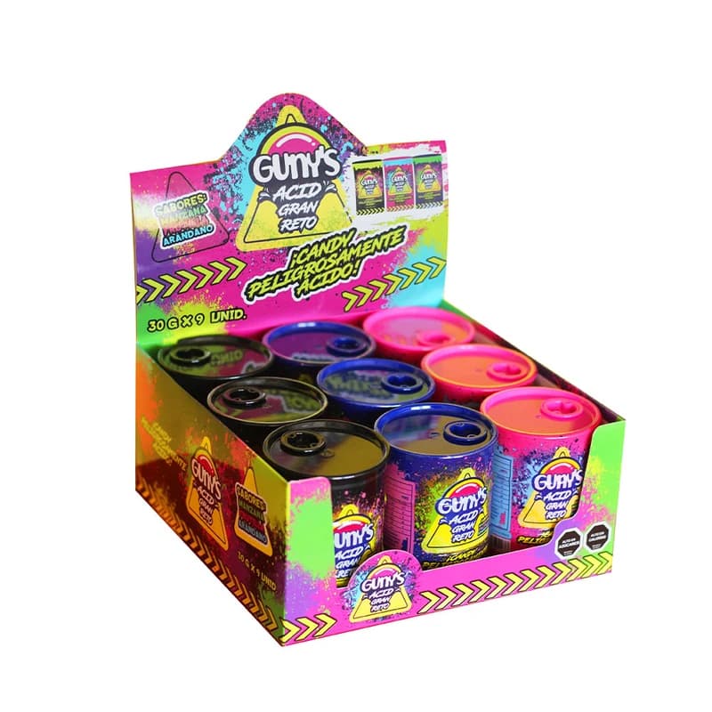 Caramelo Gunys Acid Gran Reto 30 G