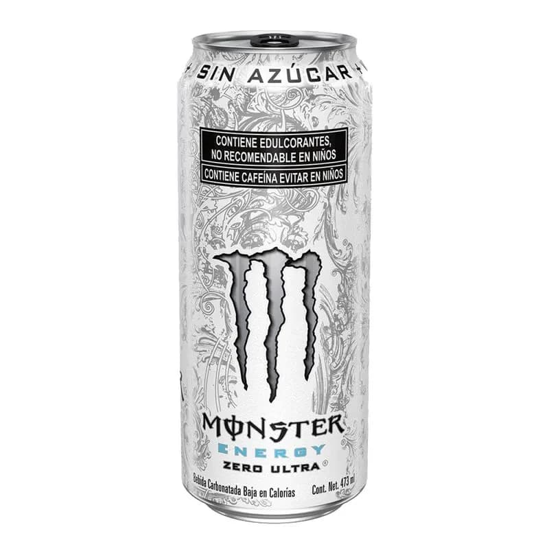 Bebida Energetica Monster Ultra Zero Lata 473 Ml