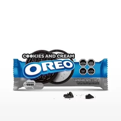 Galleta Oreo Cookies And Cream 108 G