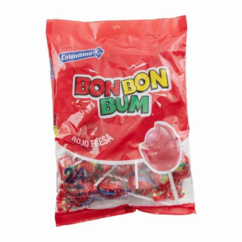 Caramelo Bonbonbum Fresa 456 G