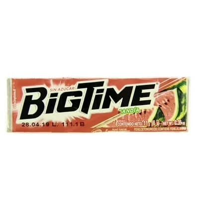 Chicle Bigtime Sandia 11 G