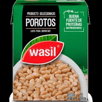 Legumbre Wasil Porotos Blancos 380 G