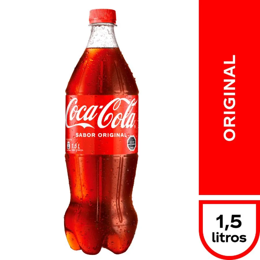 Bebida Coca-Cola Original Desechable 1.5 L