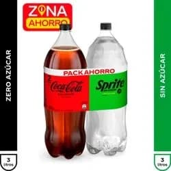 Bebida Sprite Zero Midcal Desechable 3 L