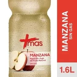 Agua Saborizada Mas Manzana 1.6 L