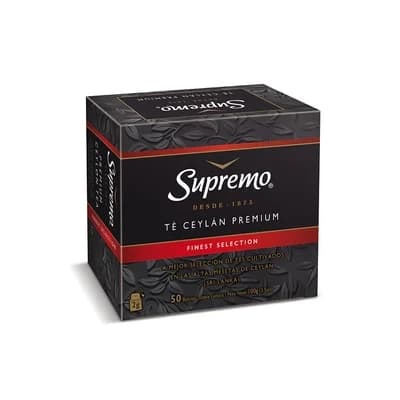 Te Supremo Ceylan Premium 50 Bolsitas 100 G