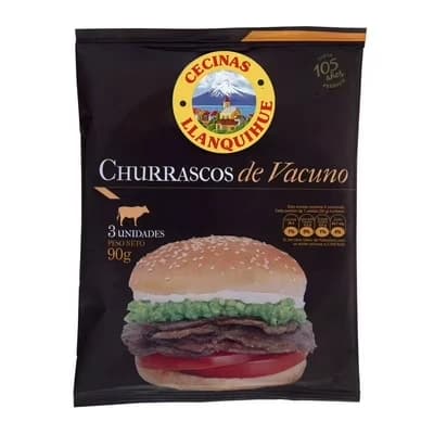 Churrasco Vacuno Llanquihue 90 G