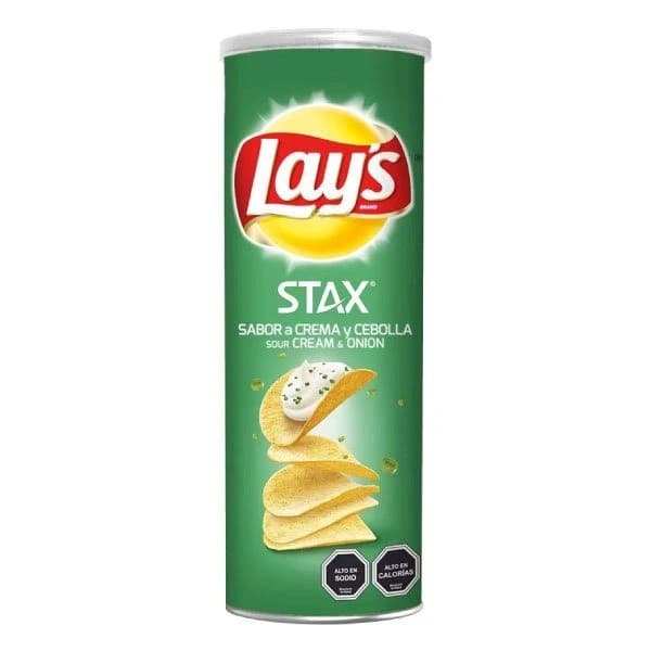Lays Stax Evercrisp Queso Cheddar 134 G