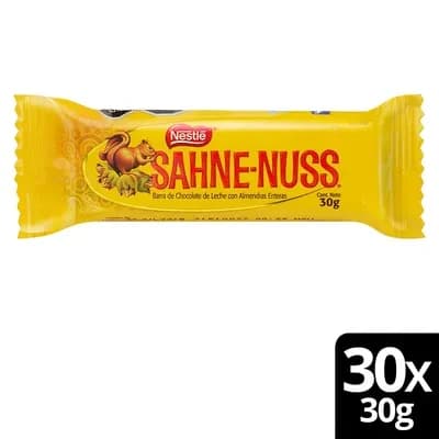 Chocolate Sahne-Nuss Nestle 250 G