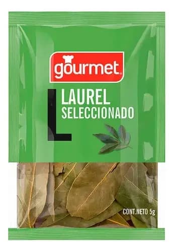 Laurel Deshidratado Gourmet 5 Gr