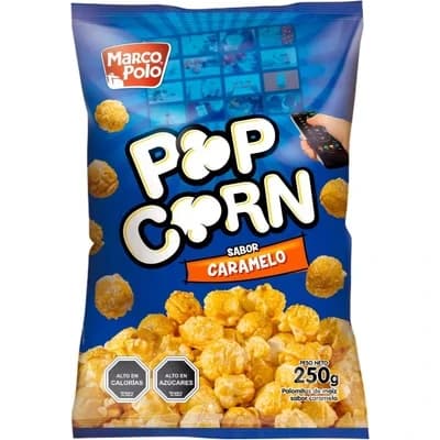 Pop Corn Caramelo Marco Polo 250 G