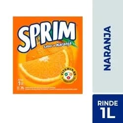 Jugo En Polvo Sprim Naranja
